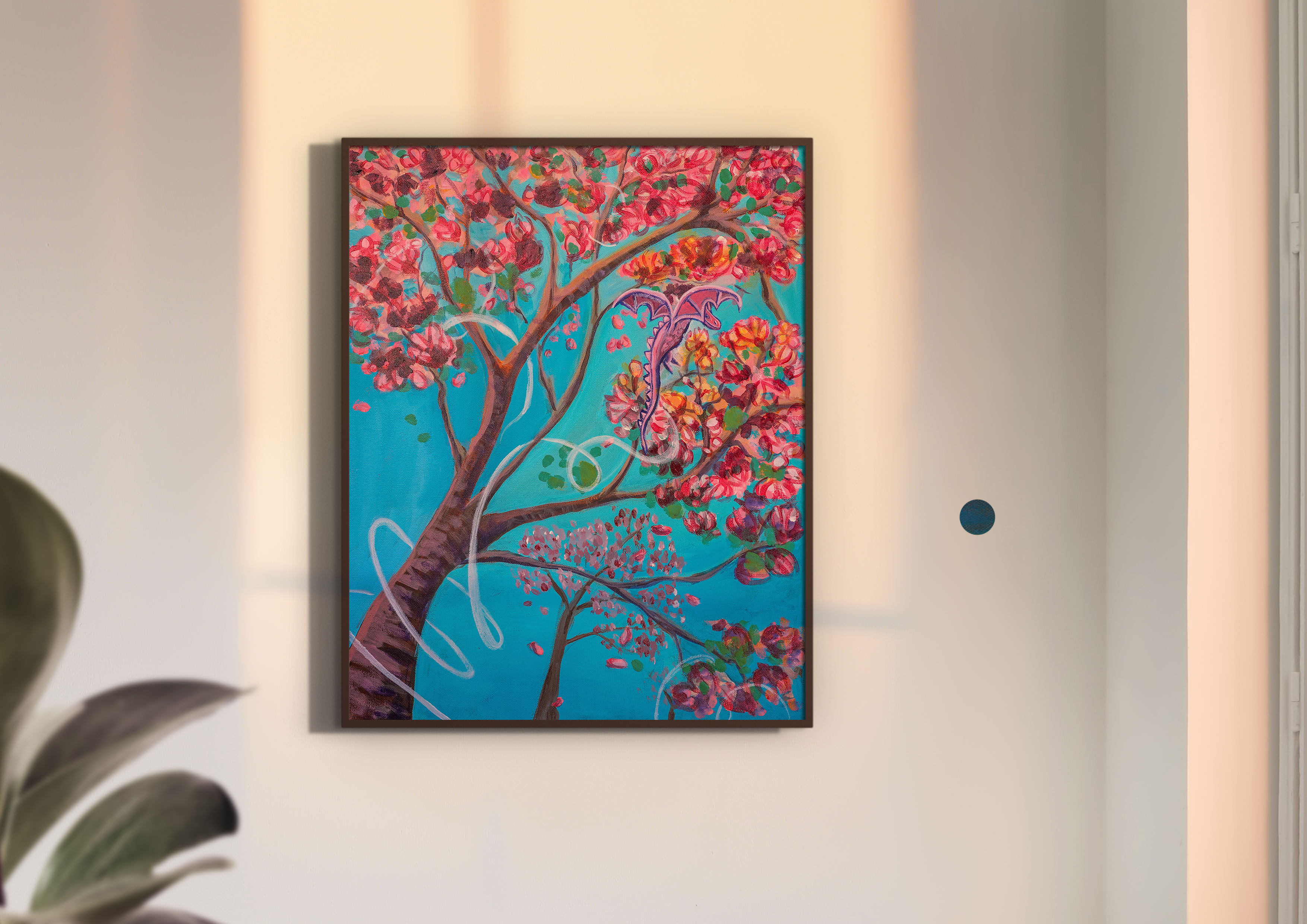 Stop and smell the flowers Print