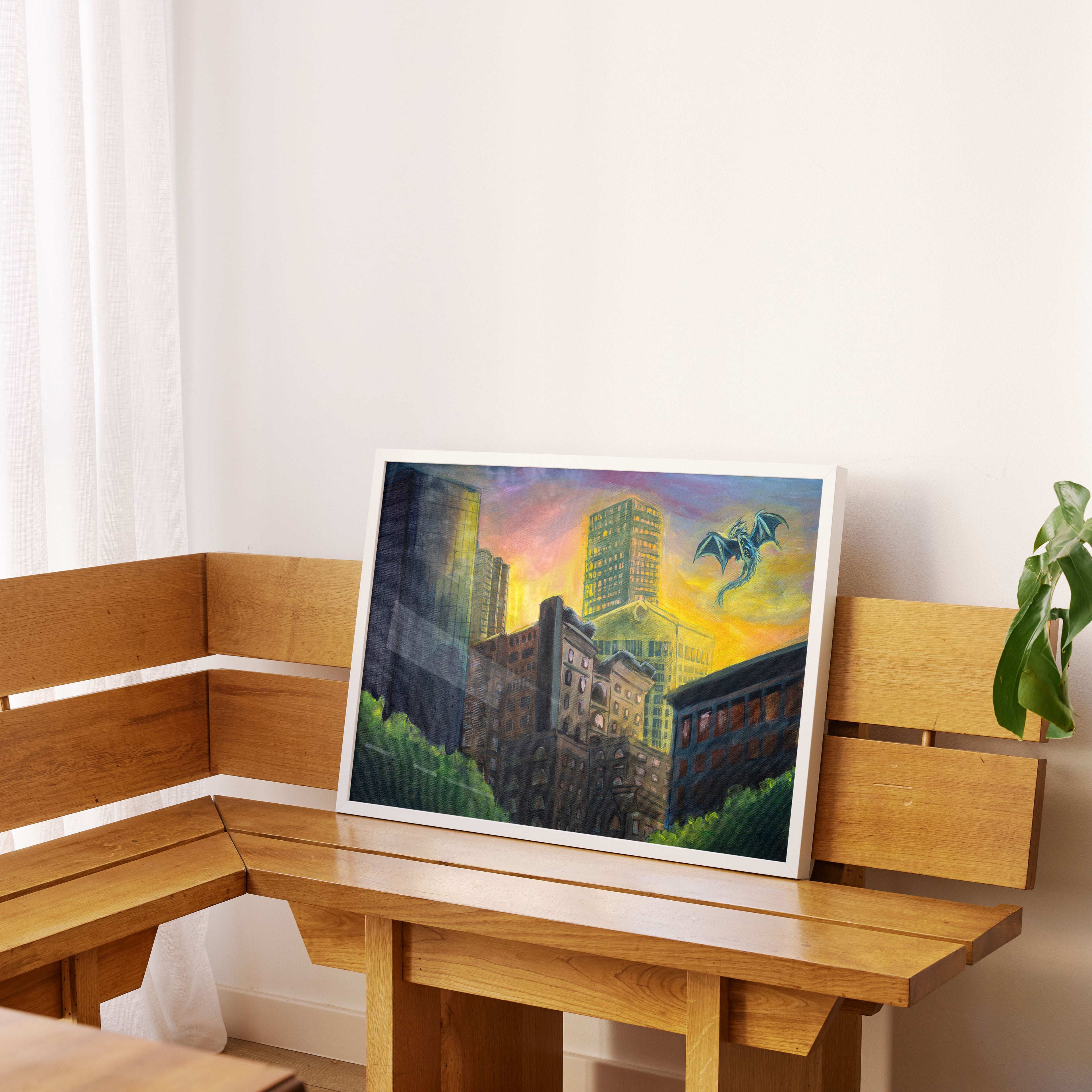 Above the City Print