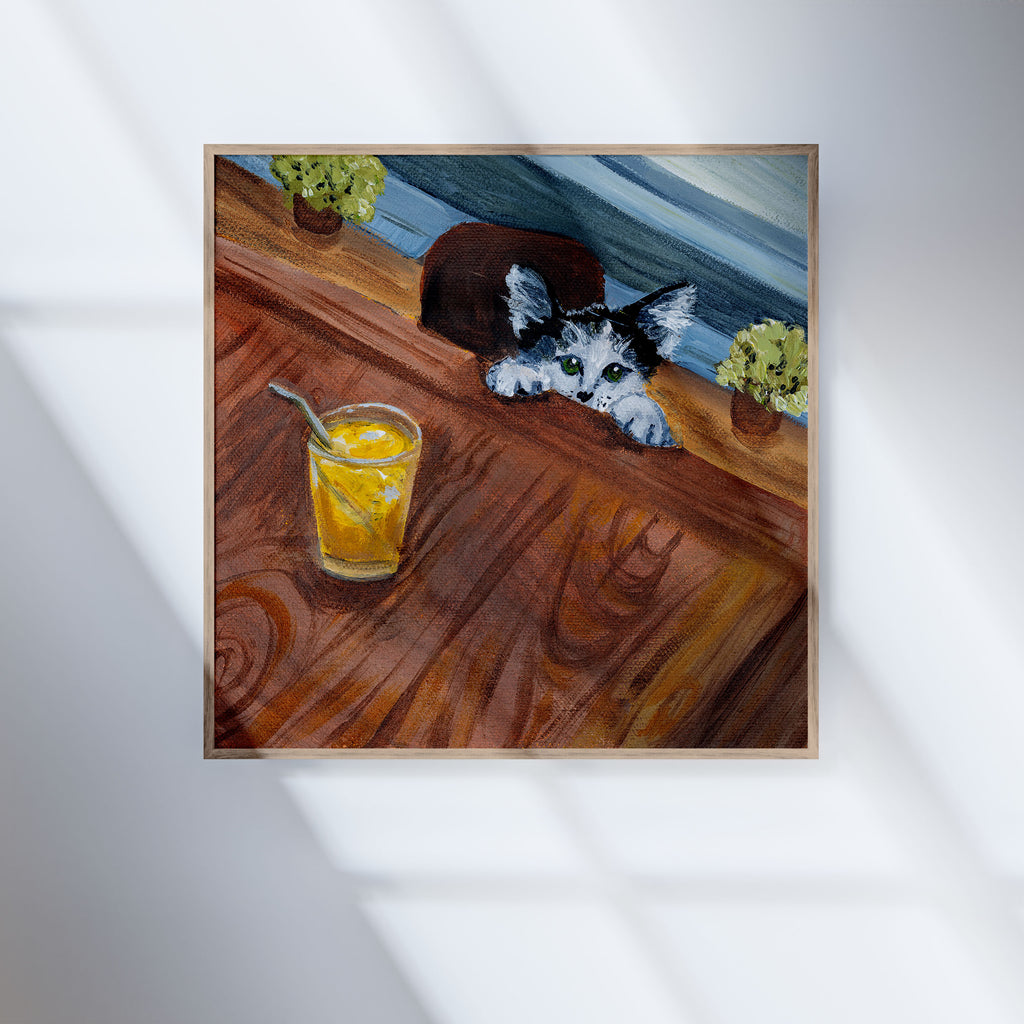 Coopo Cat Print