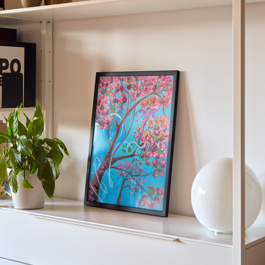 Stop and smell the flowers Print