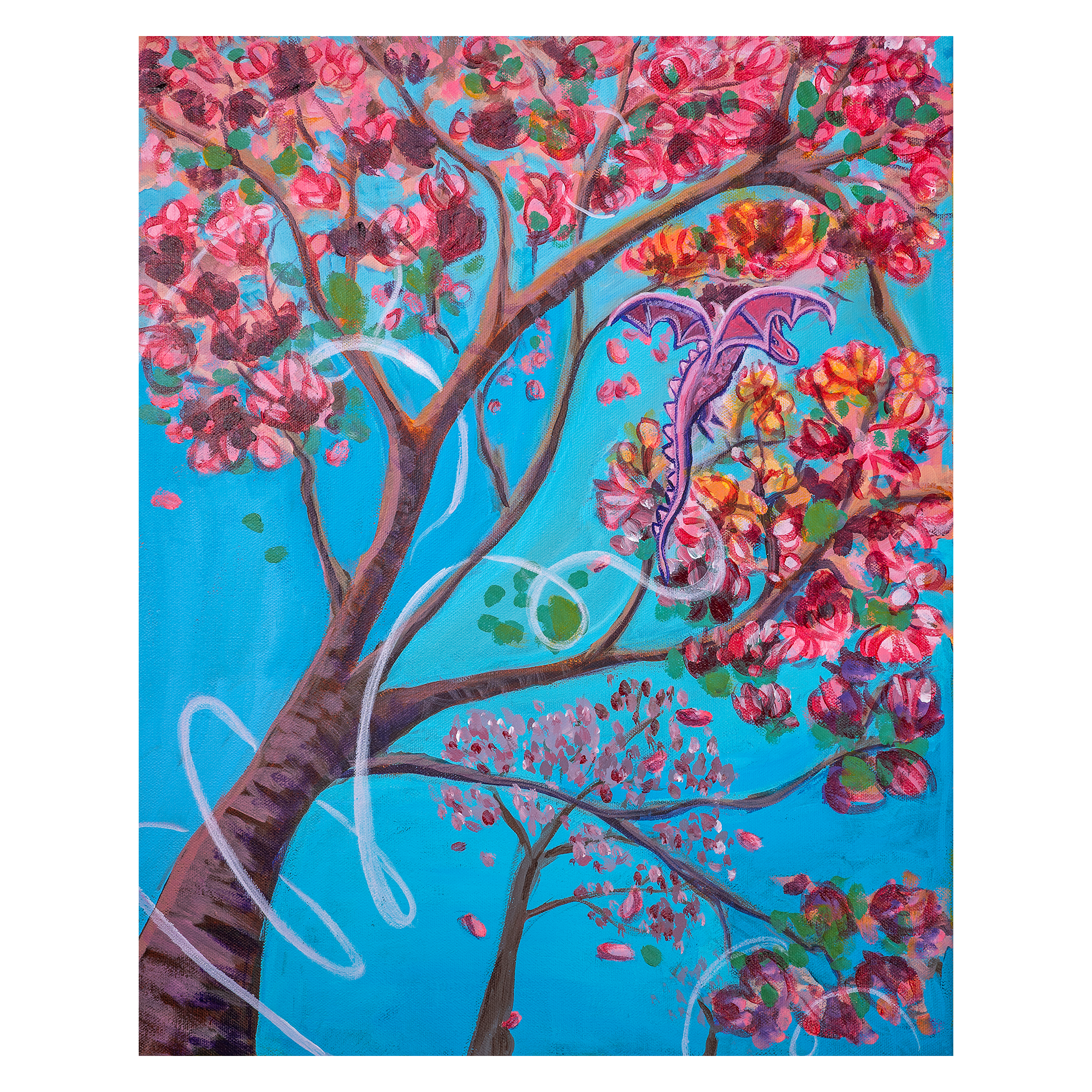 Stop and smell the flowers Print